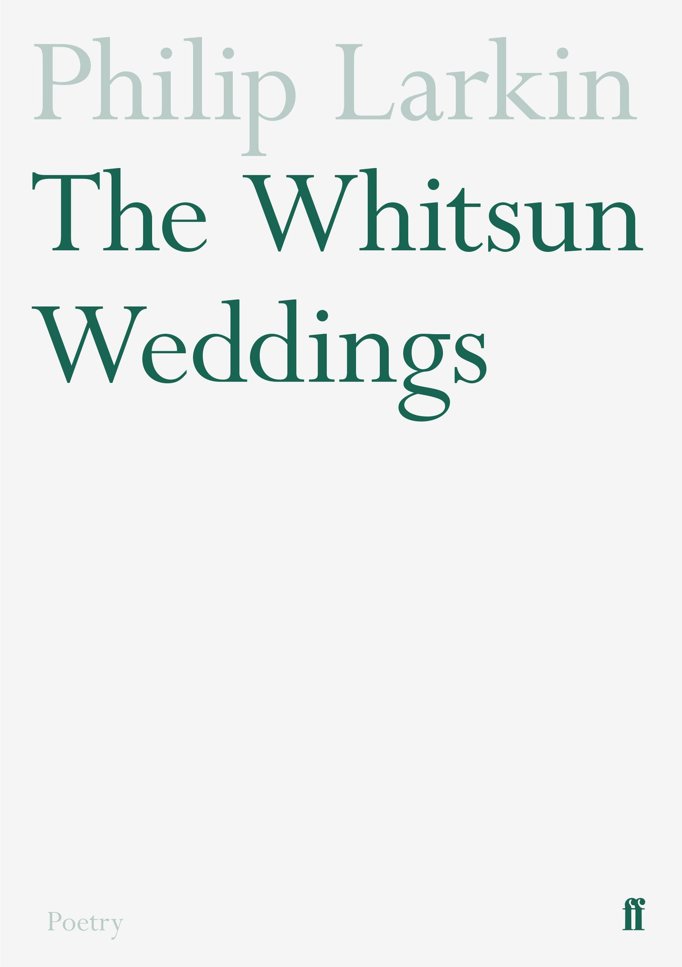 The Whitsun Weddings-Poetry-買書書 BuyBookBook