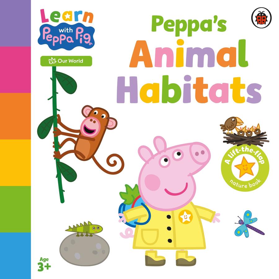 Learn with Peppa: Peppa's Animal Habitats-Children’s interactive and activity books and kits-買書書 BuyBookBook