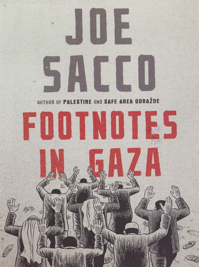 Footnotes in Gaza-Graphic novels/ Comic books/ Manga/ Cartoons-買書書 BuyBookBook