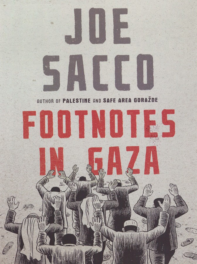 Footnotes in Gaza-Graphic novels/ Comic books/ Manga/ Cartoons-買書書 BuyBookBook