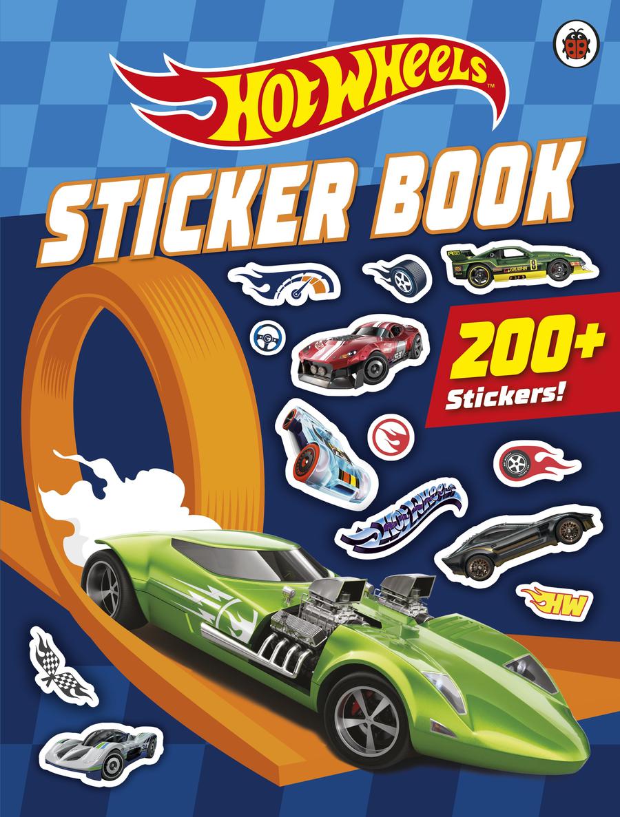 Hot Wheels: Sticker Book-Children’s interactive and activity books and kits-買書書 BuyBookBook