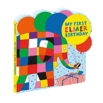 My First Elmer Birthday-Children’s picture books-買書書 BuyBookBook