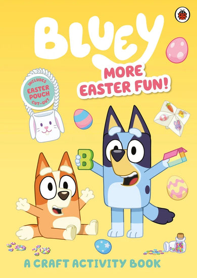 Bluey: More Easter Fun!: A Craft Activity Book-Children’s interactive and activity books and kits-買書書 BuyBookBook