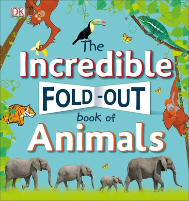 The Incredible Fold-Out Book of Animals-Children’s / Teenage general interest: Nature and animals-買書書 BuyBookBook