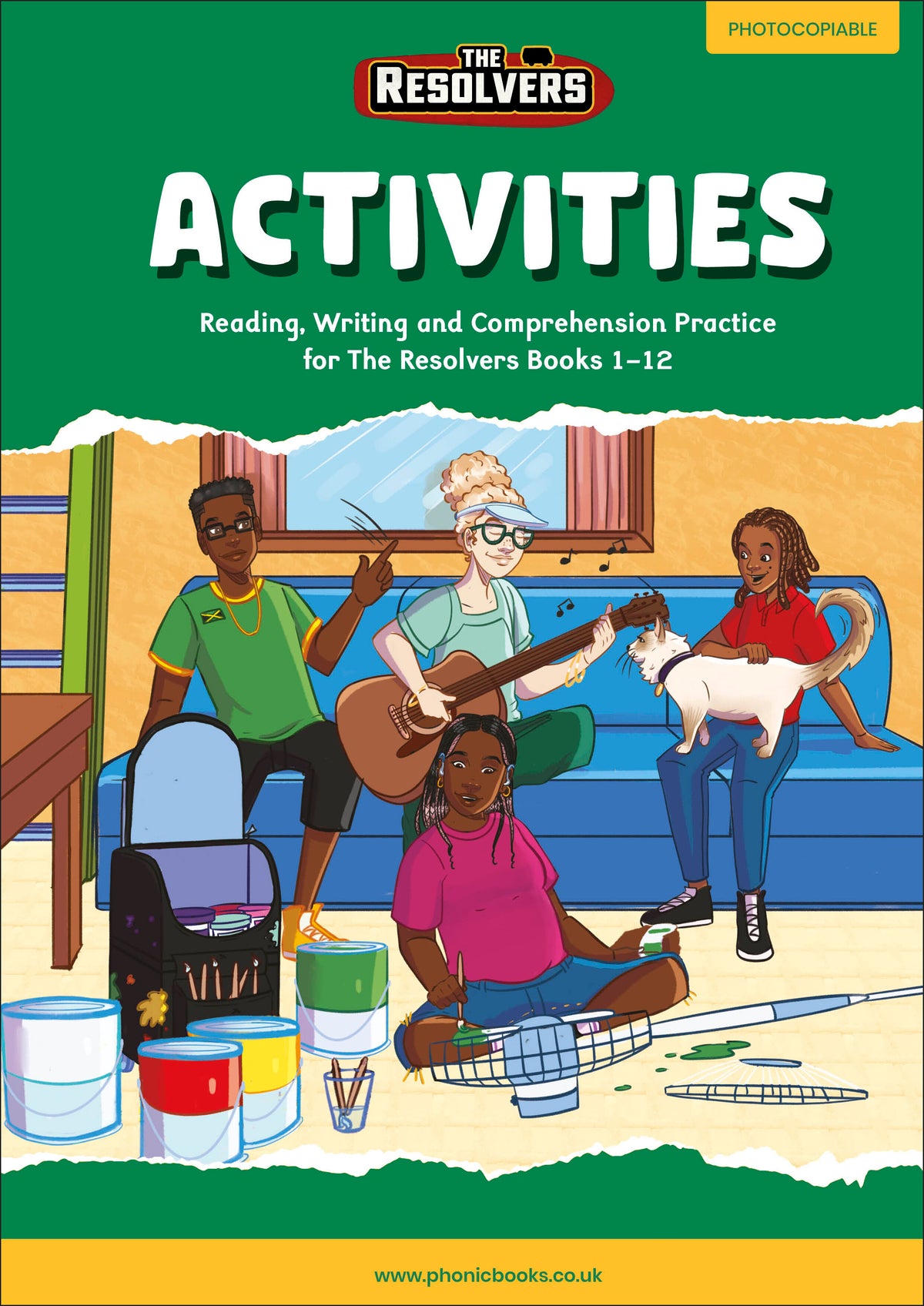 Phonic Books The Resolvers Activities
