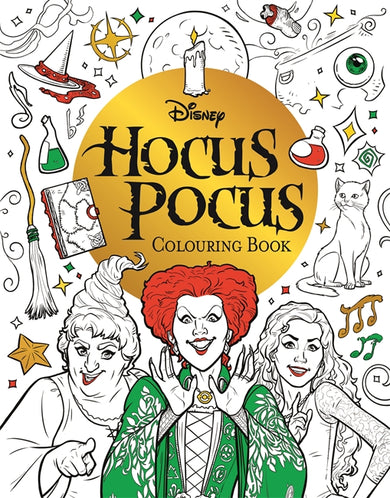 Disney Hocus Pocus Colouring Book-Lifestyle and Leisure-買書書 BuyBookBook