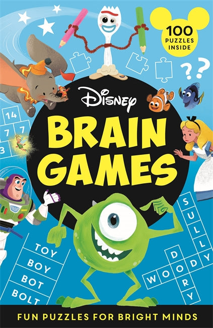 Disney Brain Games-Children’s / Teenage general interest: Hobbies/ quizzes/ toys and games-買書書 BuyBookBook