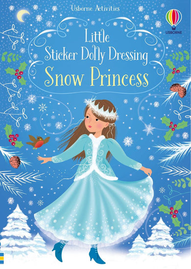 Little Sticker Dolly Dressing Snow Princess-Children’s interactive and activity books and kits-買書書 BuyBookBook