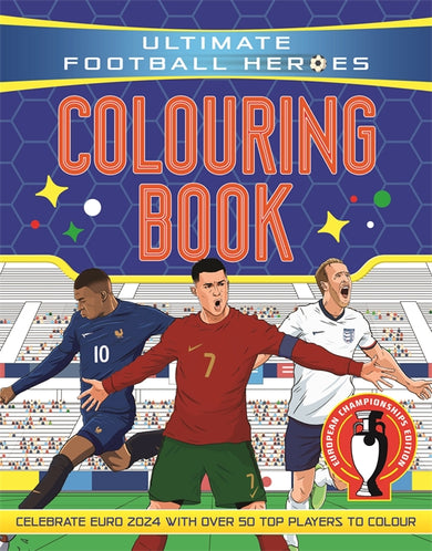 Ultimate Football Heroes Colouring Book — ISBN 9781835870402