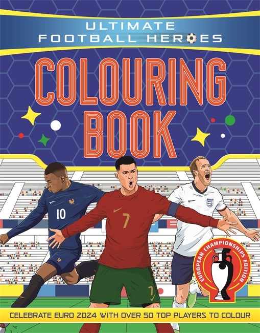 Ultimate Football Heroes Colouring Book — ISBN 9781835870402
