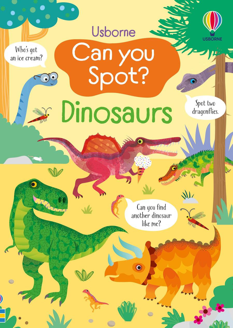Can you Spot? Dinosaurs-Children’s interactive and activity books and kits-買書書 BuyBookBook
