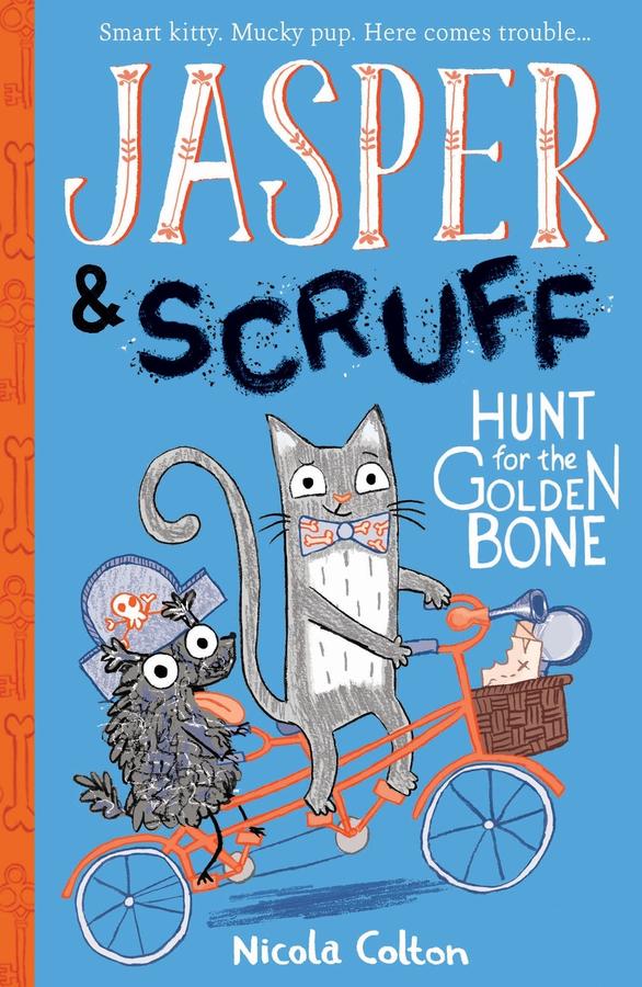 Jasper and Scruff: Hunt for the Golden Bone-Children’s / Teenage fiction: Nature and animal stories-買書書 BuyBookBook
