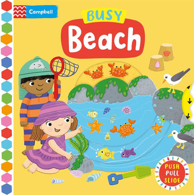 Busy Beach-Children’s interactive and activity books and kits-買書書 BuyBookBook