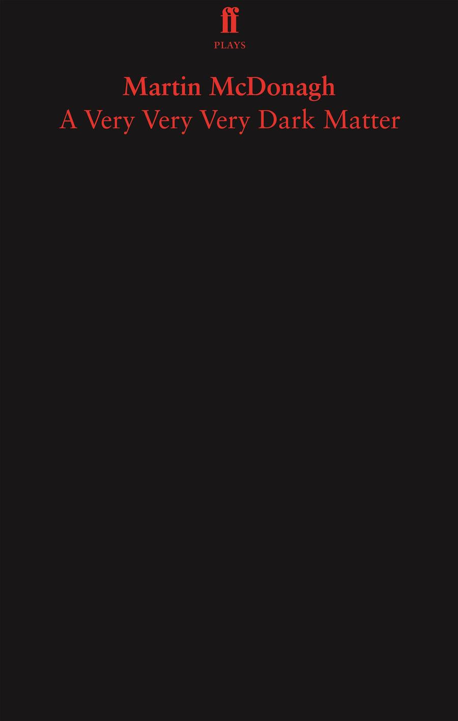 A Very Very Very Dark Matter-Plays/ playscripts-買書書 BuyBookBook