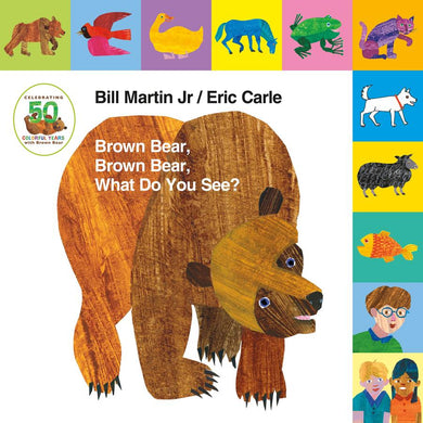 Lift-the-Tab: Brown Bear, Brown Bear, What Do You See? 50th Anniversary Edition-Children’s / Teenage fiction: Classic and traditional-買書書 BuyBookBook
