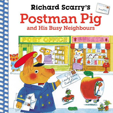 Richard Scarry's Postman Pig and His Busy Neighbours-Children’s picture books-買書書 BuyBookBook