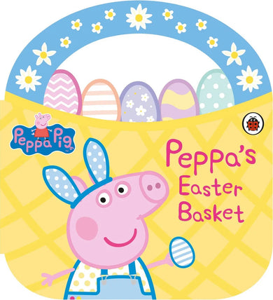 Peppa Pig: Peppa's Easter Basket Shaped Board Book-Children’s picture books-買書書 BuyBookBook