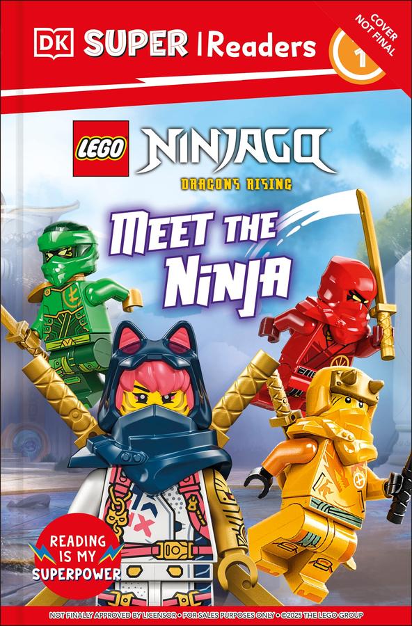 DK Super Readers Level 1 LEGO Ninjago Dragons Rising Meet the Ninja-Children’s Educational: Language/ literature/ literacy-買書書 BuyBookBook