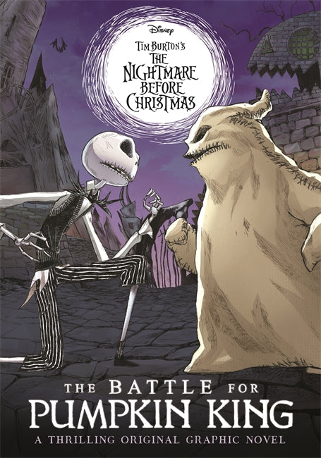 Disney Tim Burton's The Nightmare Before Christmas: The Battle For Pumpkin King-Children’s / Teenage fiction: Horror and suspense-買書書 BuyBookBook