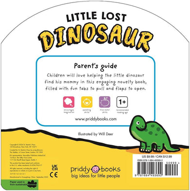 Little Lost Dinosaur (Search & Find)-Children’s interactive and activity books and kits-買書書 BuyBookBook