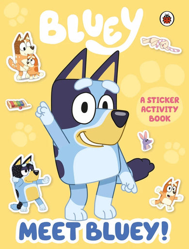 Bluey: Meet Bluey! Sticker Activity Book-Children’s interactive and activity books and kits-買書書 BuyBookBook