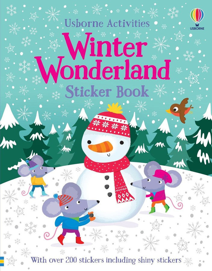 Winter Wonderland Sticker Book-Children’s interactive and activity books and kits-買書書 BuyBookBook