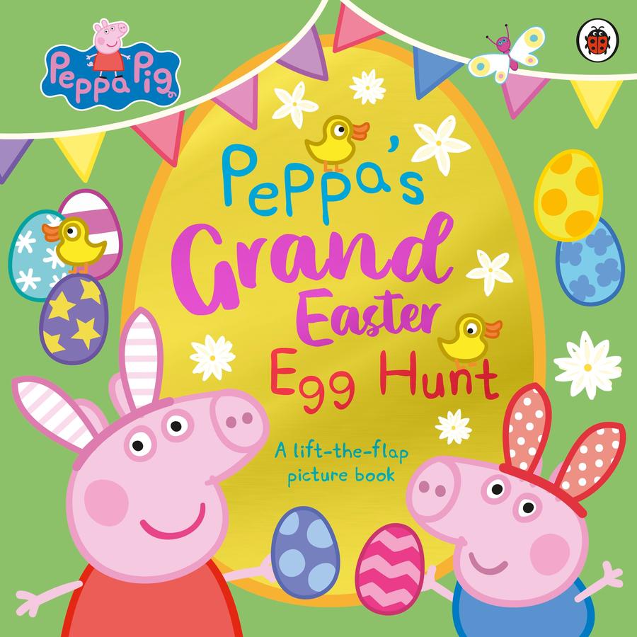 Peppa Pig: Peppa’s Grand Easter Egg Hunt-Children’s interactive and activity books and kits-買書書 BuyBookBook