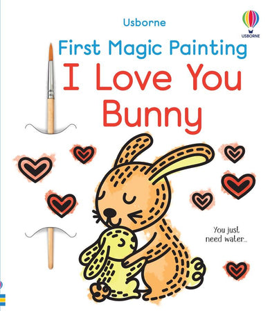 First Magic Painting I Love You Bunny-Children’s interactive and activity books and kits-買書書 BuyBookBook