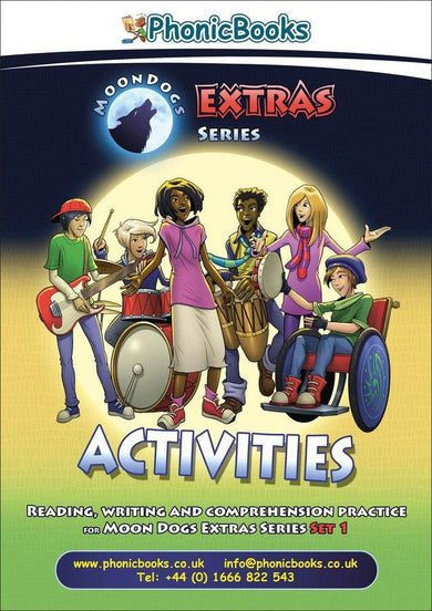 Phonic Books Moon Dogs Extras Activities-Language and Linguistics-買書書 BuyBookBook