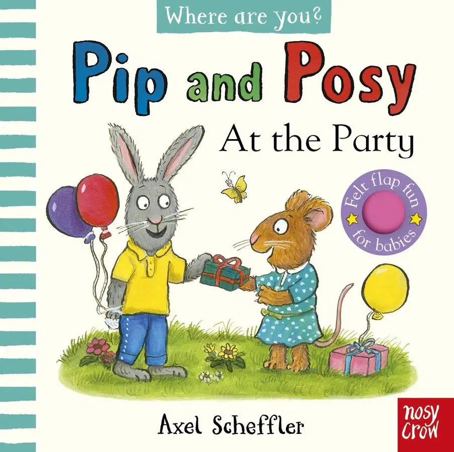 Pip and Posy, Where Are You? At the Party (A Felt Flaps Book)-Children’s interactive and activity: hidden object / search and discover-買書書 BuyBookBook