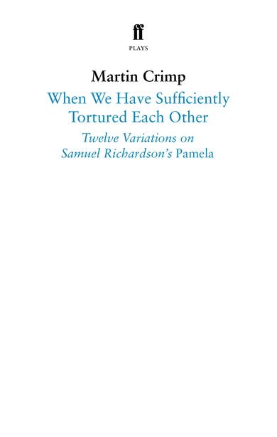 When We Have Sufficiently Tortured Each Other-Plays/ playscripts-買書書 BuyBookBook