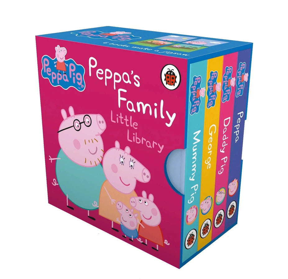 Peppa Pig: Peppa’s Family Little Library-Children’s picture books-買書書 BuyBookBook