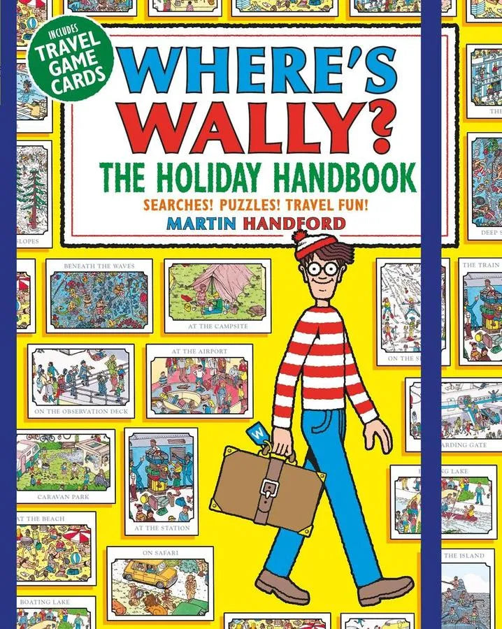 Where's Wally? The Holiday Handbook-Children’s / Teenage fiction: General and modern fiction-買書書 BuyBookBook