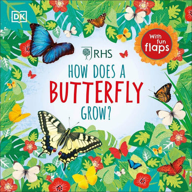 RHS How Does a Butterfly Grow?-Children’s / Teenage general interest: Nature and animals-買書書 BuyBookBook