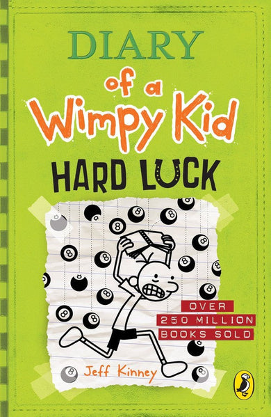 Diary of a Wimpy Kid: Hard Luck (Book 8)-Children’s / Teenage fiction: Humorous stories-買書書 BuyBookBook