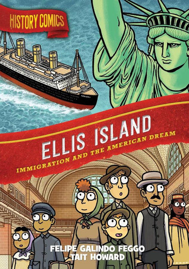 History Comics: Ellis Island-Graphic novel / Comic book / Manga: genres-買書書 BuyBookBook
