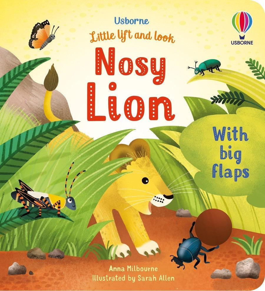 Little Lift and Look Nosy Lion-Children’s Early years / early learning concepts-買書書 BuyBookBook