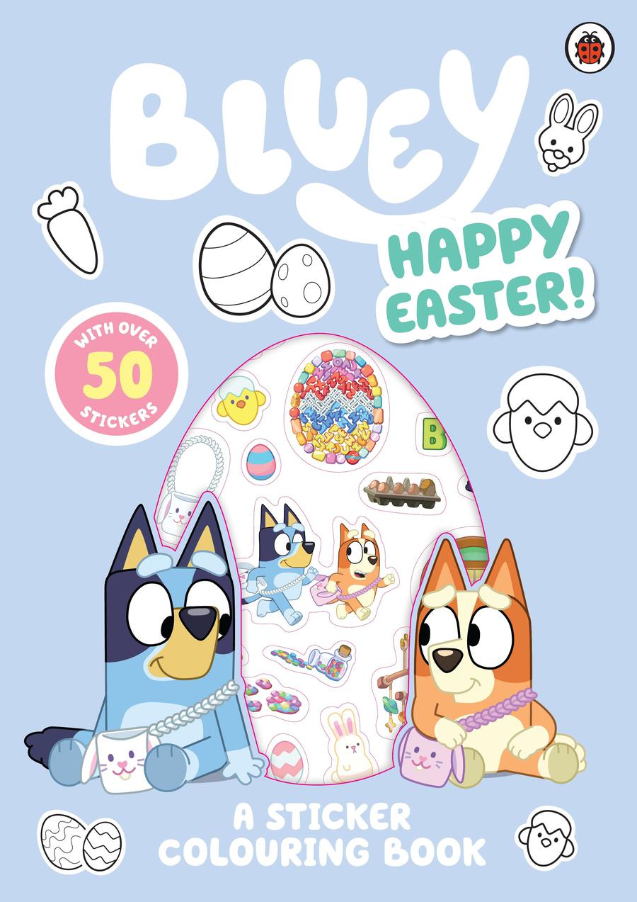 Bluey: Happy Easter!-Children’s interactive and activity books and kits-買書書 BuyBookBook
