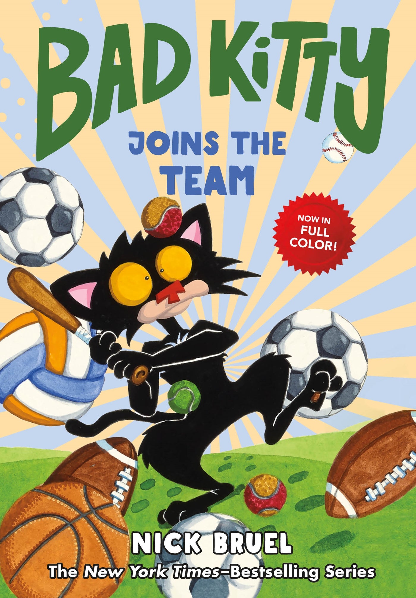 Bad Kitty Joins the Team (full-color edition)