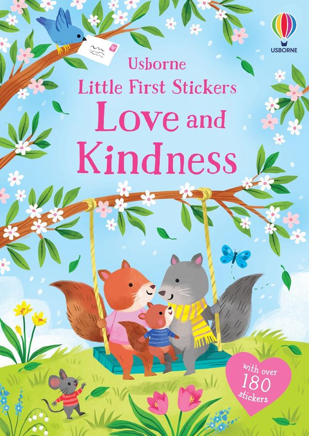 Little First Stickers Love and Kindness-Children’s interactive and activity books and kits-買書書 BuyBookBook