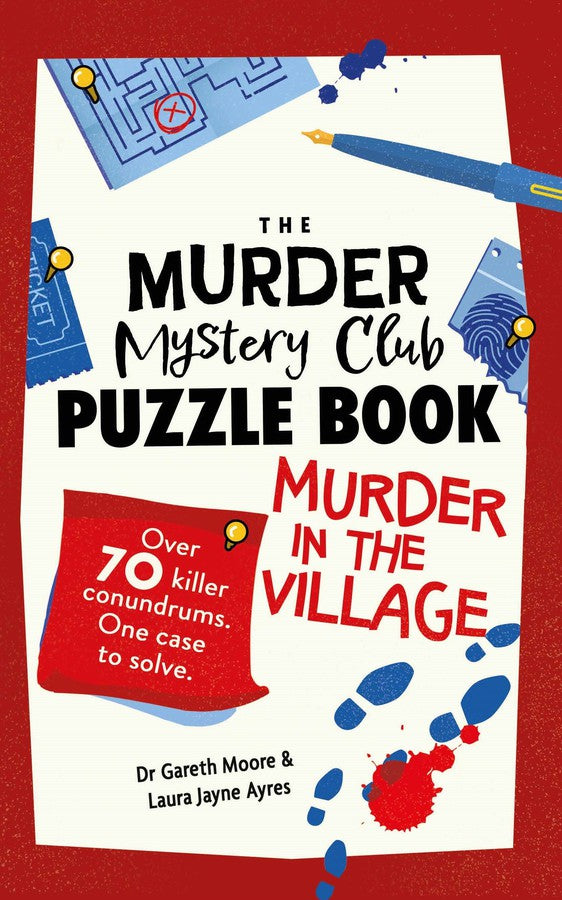 The Murder Mystery Club Puzzle Book: Murder in the Village-Puzzles and quizzes-買書書 BuyBookBook