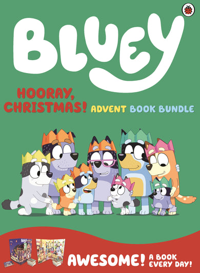 Bluey: Hooray, Christmas! Advent Book Bundle-Children’s / Teenage fiction: General and modern fiction-買書書 BuyBookBook