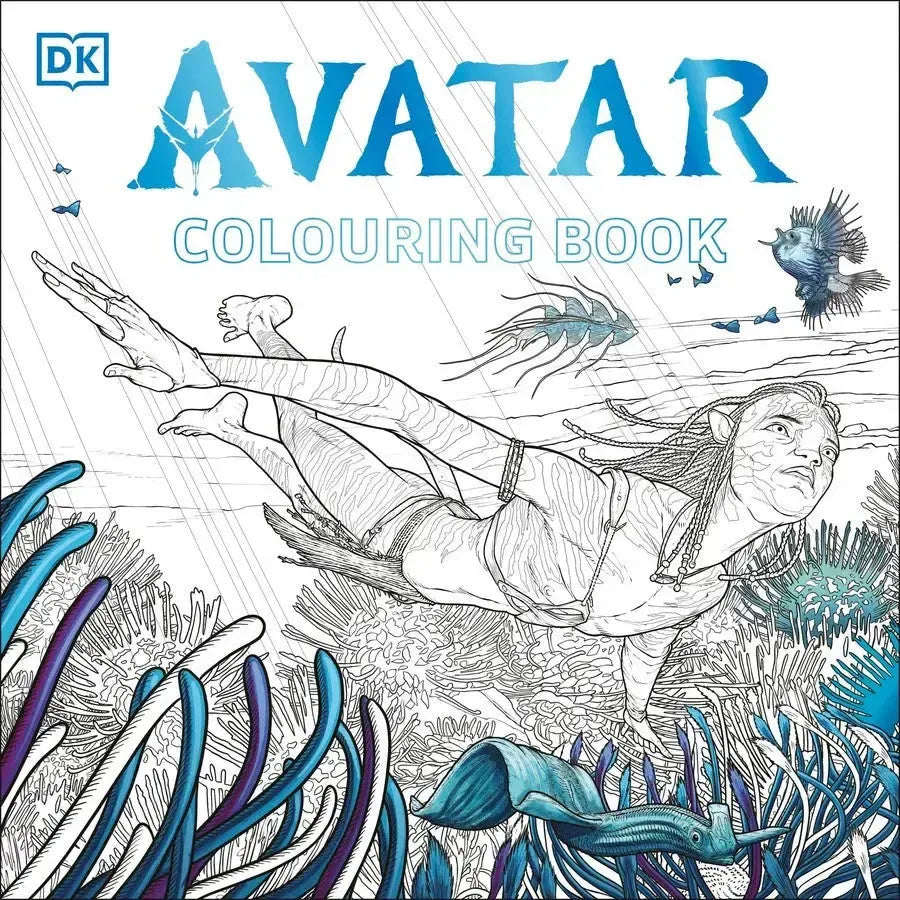 Avatar Colouring Book-Children’s / Teenage general interest: Art/ music/ drama and film-買書書 BuyBookBook