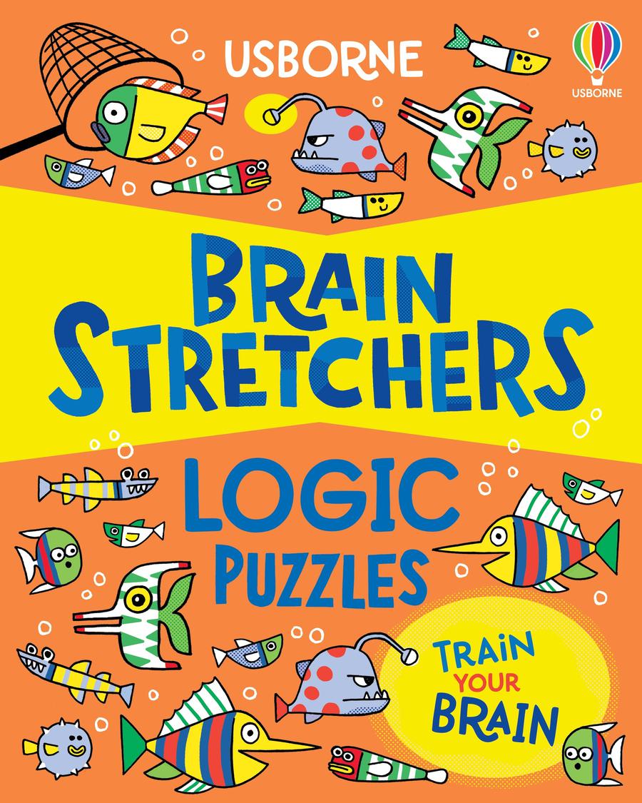 Brain Stretchers: Logic Puzzles-Children’s / Teenage general interest: Hobbies/ quizzes/ toys and games-買書書 BuyBookBook