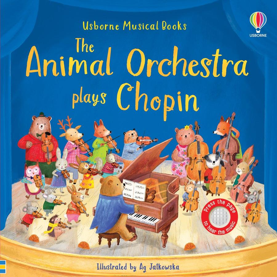 The Animal Orchestra Plays Chopin-Children’s interactive and activity books and kits-買書書 BuyBookBook
