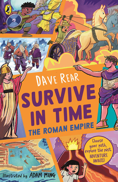 Survive in Time: The Roman Empire-Children’s / Teenage general interest: History and Warfare-買書書 BuyBookBook