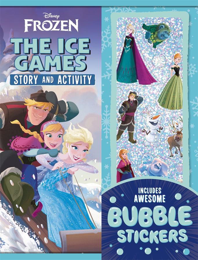 Disney Frozen: The Ice Games Story and Activity-Children’s interactive and activity books and kits-買書書 BuyBookBook