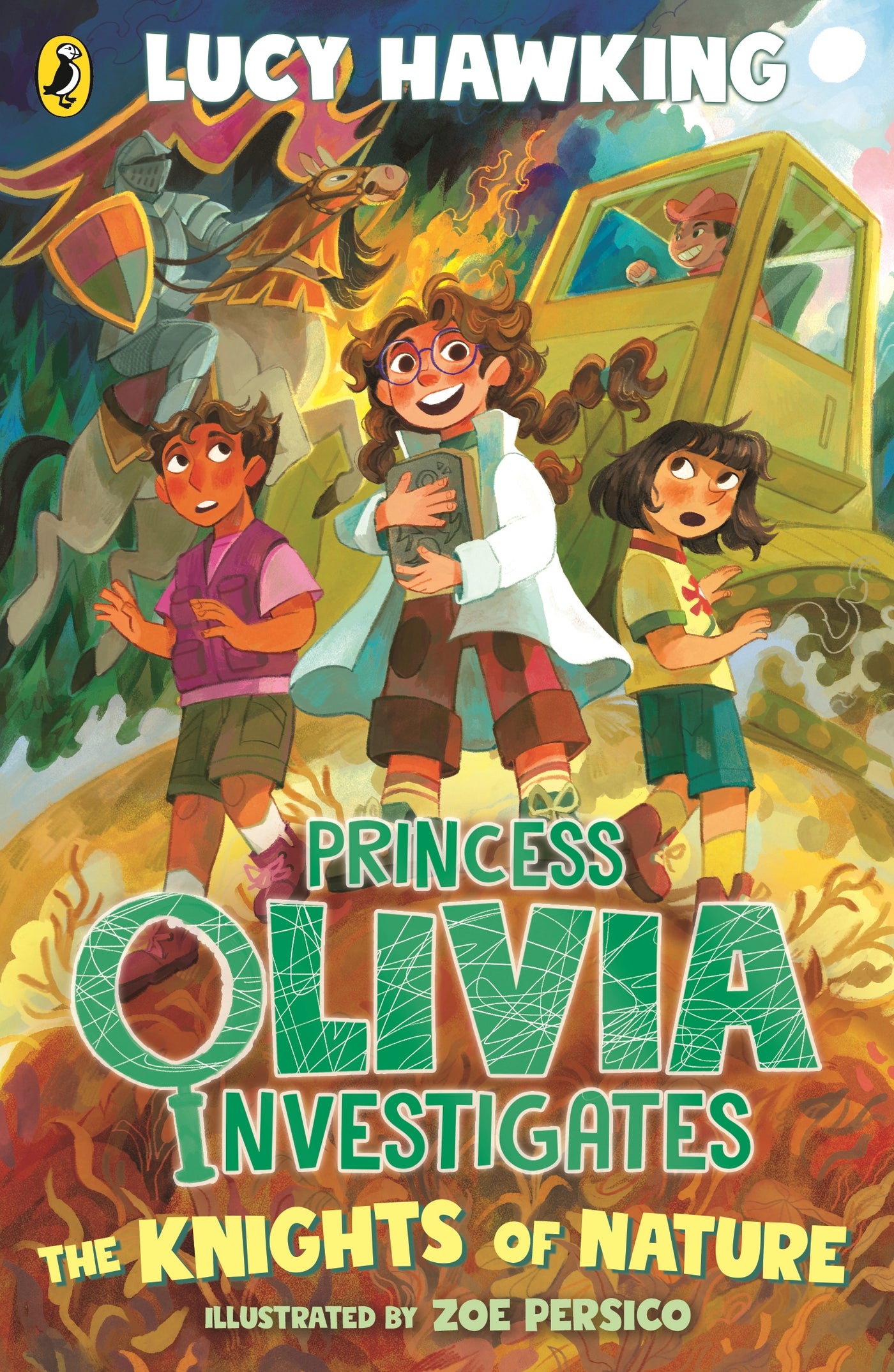 Princess Olivia Investigates: The Knights of Nature-Children’s / Teenage fiction: Action and adventure stories-買書書 BuyBookBook