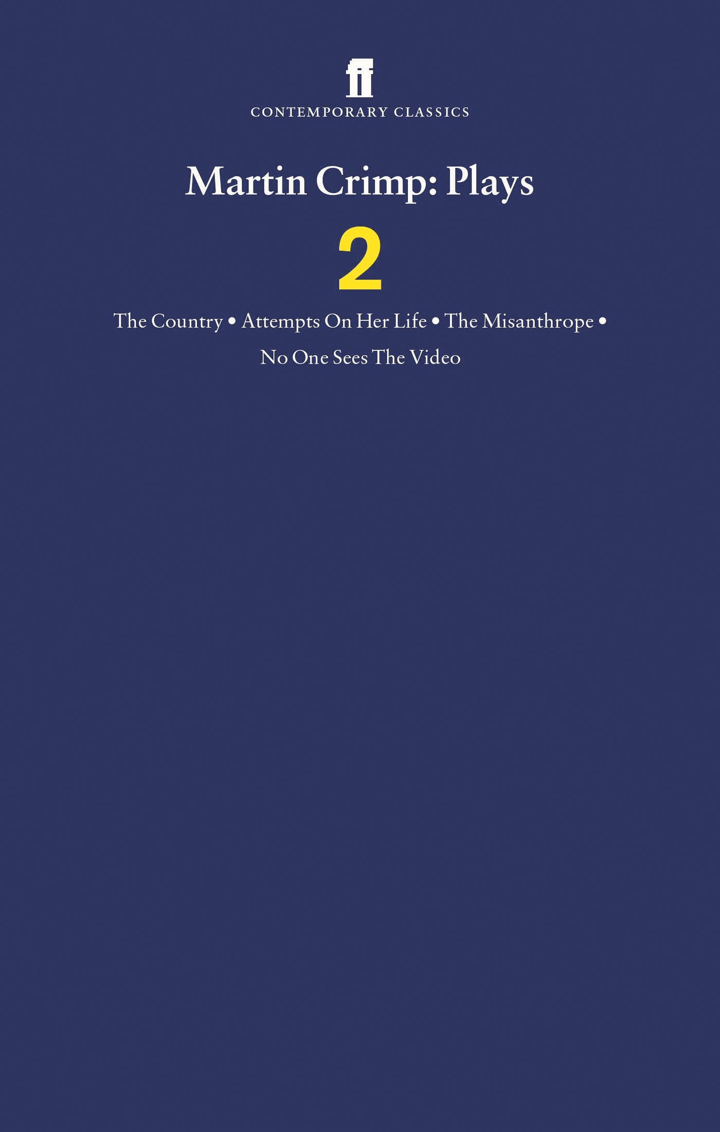 Martin Crimp Plays 2-Plays/ playscripts-買書書 BuyBookBook