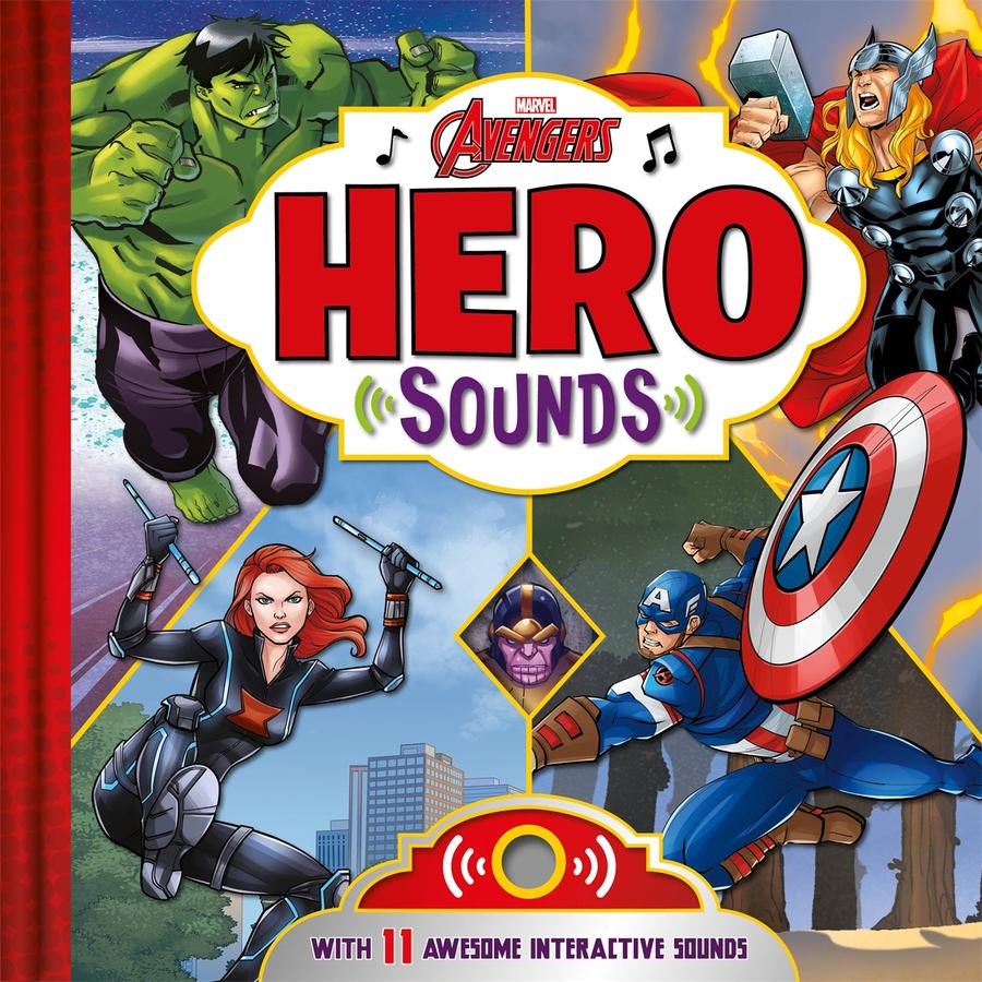 Marvel Avengers: Hero Sounds-Children’s interactive and activity books and kits-買書書 BuyBookBook